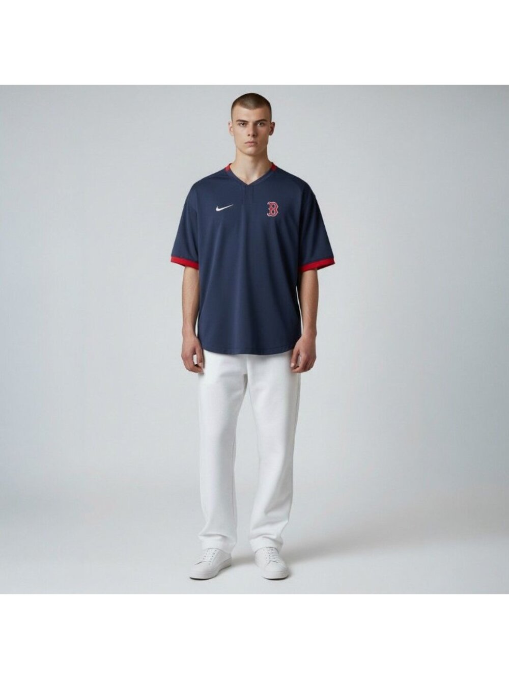 Boston Red Sox Nike Authentic Collection Men's Pullover Jacket Navy Medium New